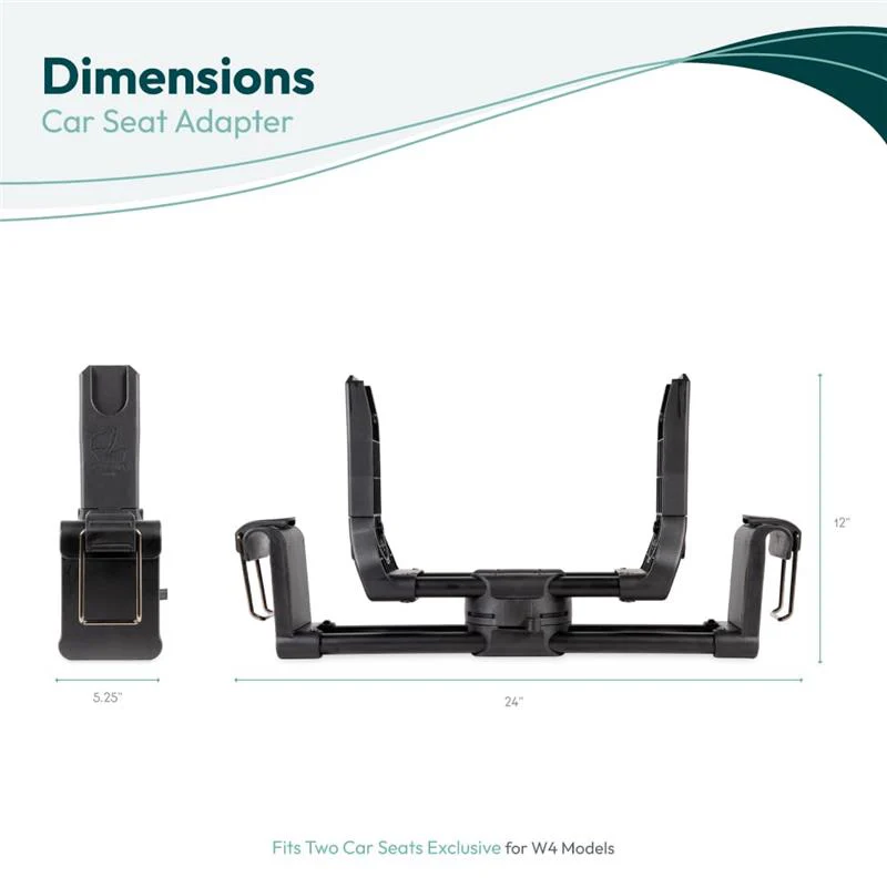 Wonderfold - W2 Car Seat Adapter Graco - Image 6