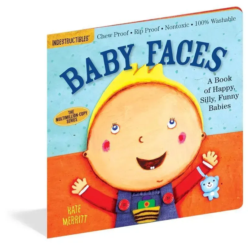 Workman Publishing Indestructibles Baby Faces Book - Image 5