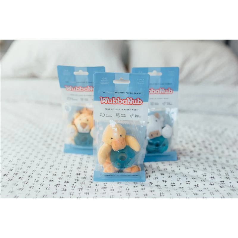 Wubbanub - Infant Pacifier Duck Yellow - Image 6