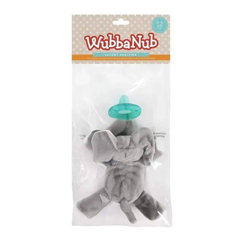 WubbaNub - Infant Pacifier, Elephant - Image 5