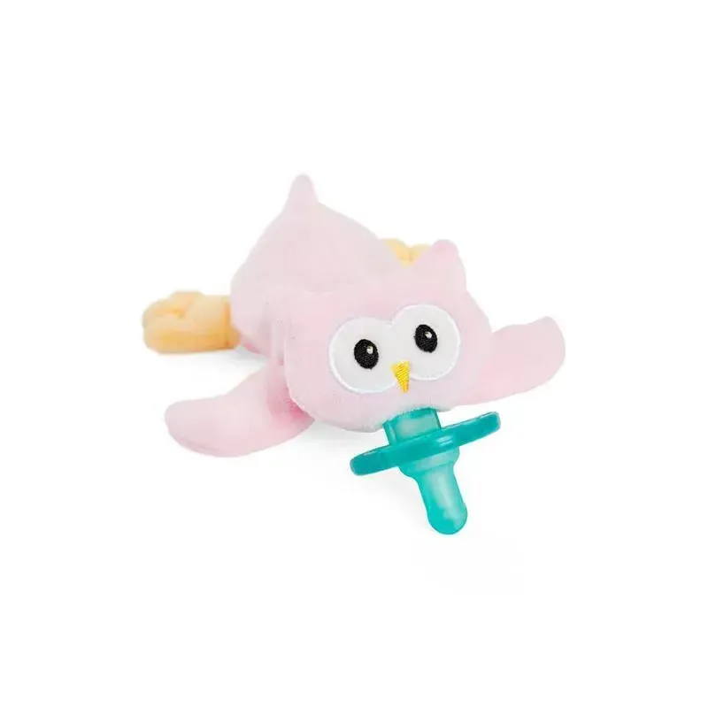 Wubbanub Infant Pacifier, Pink Owl - Image 3