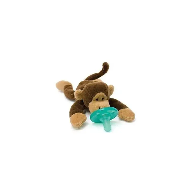WubbaNub Infant Plush Toy Pacifier-Monkey