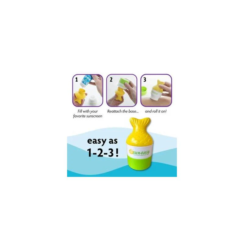 Yaya Organics - Sun-Easy Sunscreen Applicator Fish Tail Pink - Image 3