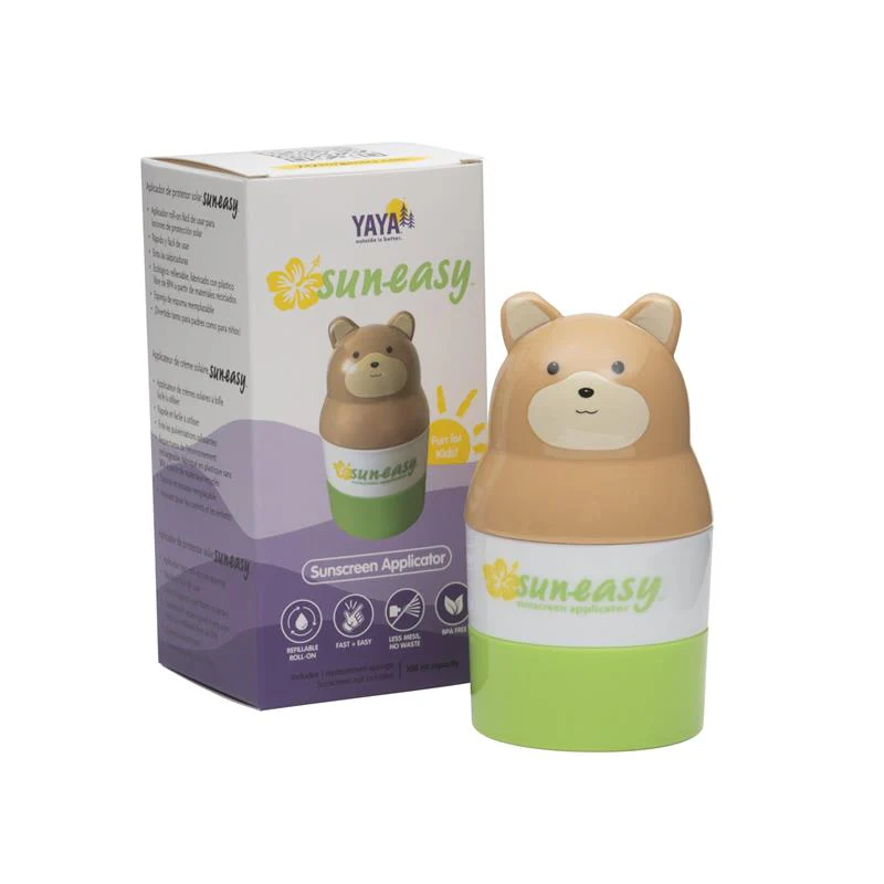 Yaya Organics - Sun-Easy Sunscreen Applicator Teddy Bear Green