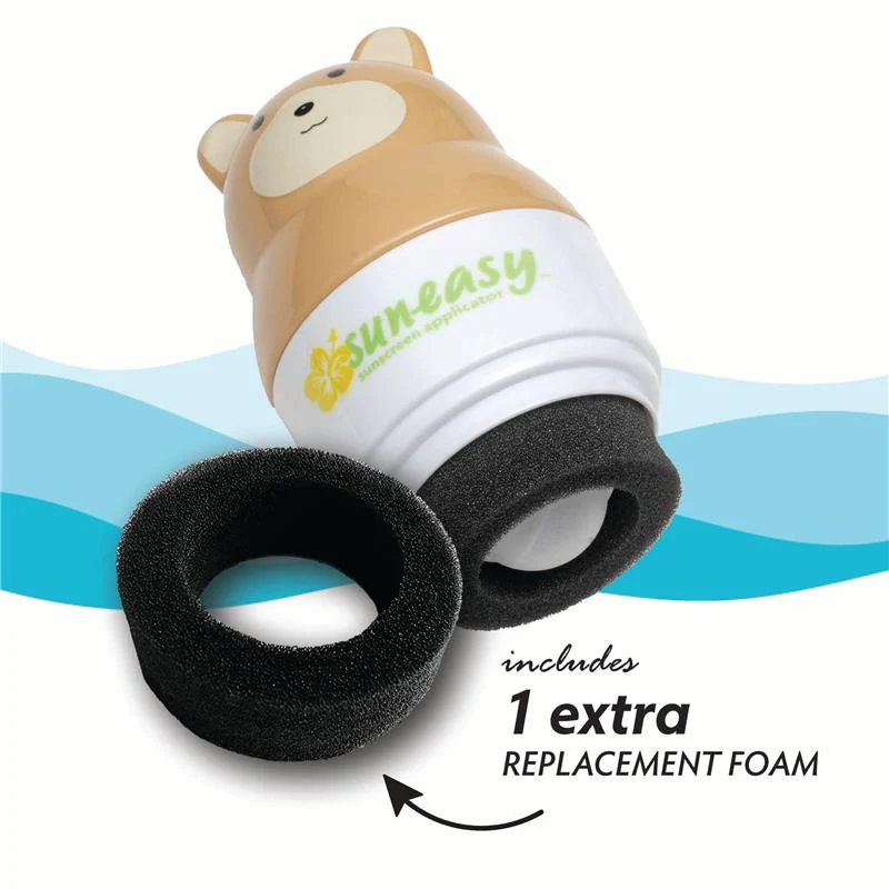Yaya Organics - Sun-Easy Sunscreen Applicator Teddy Bear Green - Image 2
