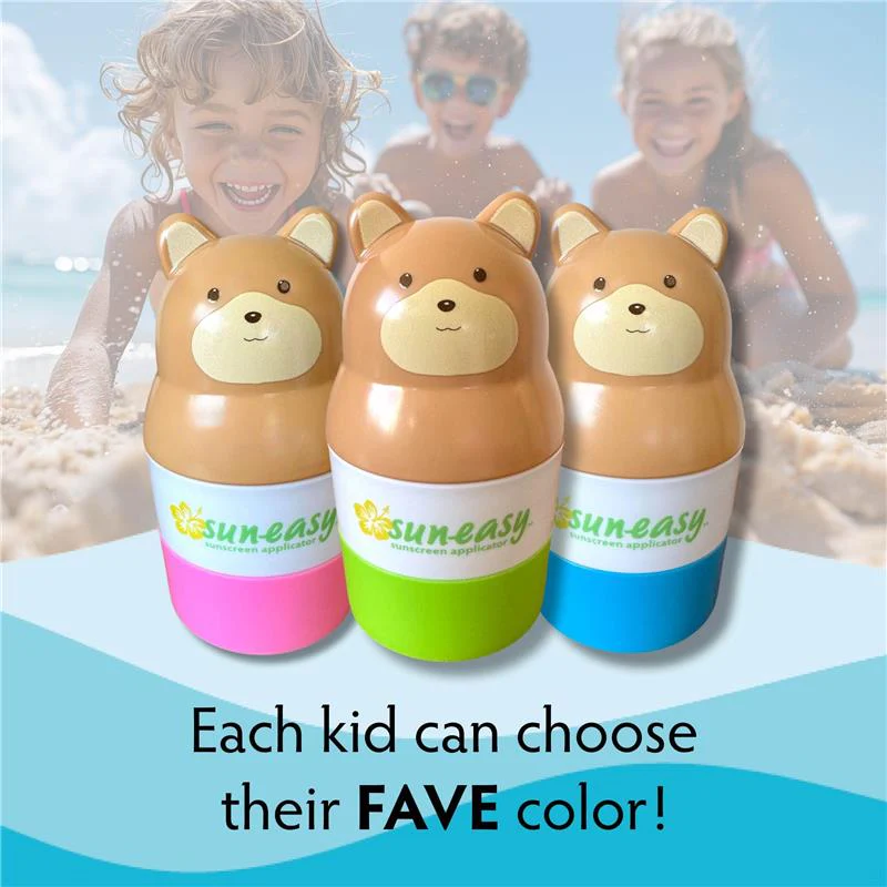Yaya Organics - Sun-Easy Sunscreen Applicator Teddy Bear Green - Image 8