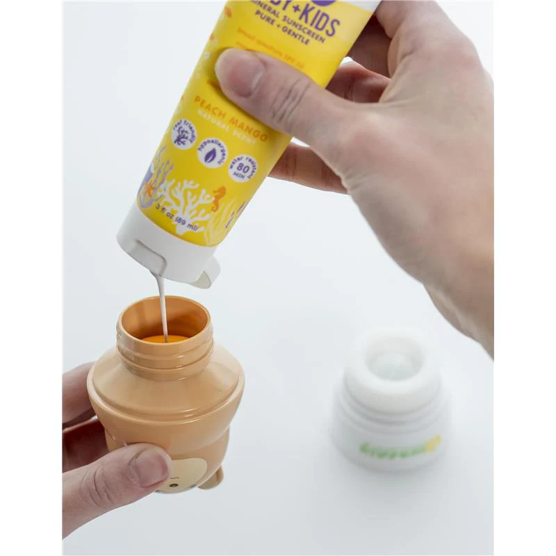Yaya Organics - Sun-Easy Sunscreen Applicator Teddy Bear Pink - Image 6