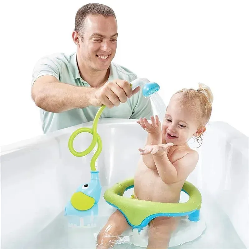 Yookidoo Baby Bath Shower Head - Blue Elephant - Image 4