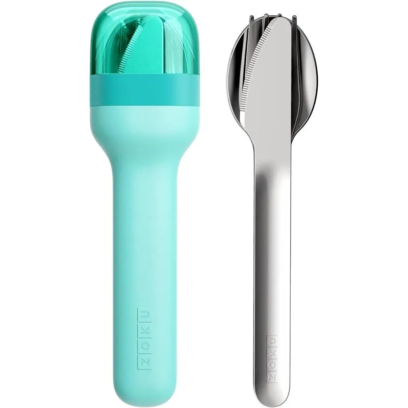 ZOKU - Pocket Utensil Set, Teal