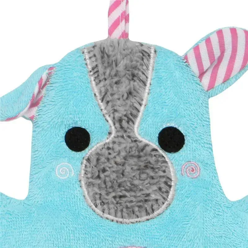 Zoocchini - Baby Snow Terry Bath Mitt, Yorkie 0/18M - Image 2
