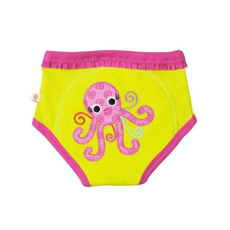 Zoocchini Girls 3 Piece Organic Training Pants Set , Ocean Friends - Image 5