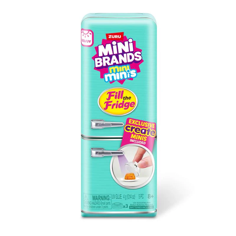 Zoofy Zuru Mini Brands Fill The Fridge Playset - Image 2